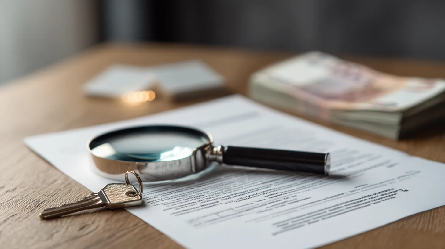 Contrat et clés illustrant le testament et l’assurance-vie du concubin survivant