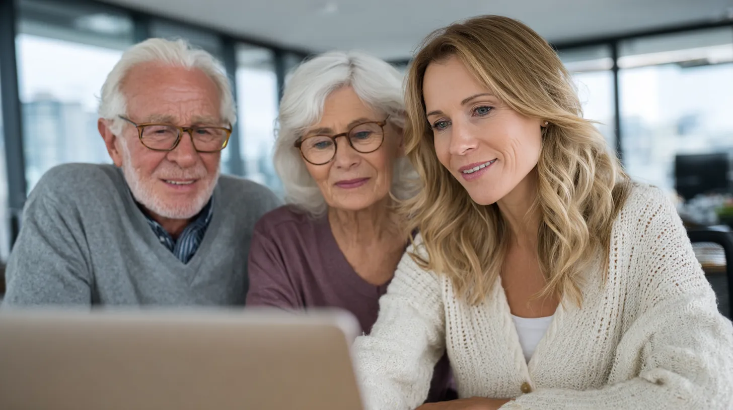 Couple préparant un bilan retraite et un plan de décaissement